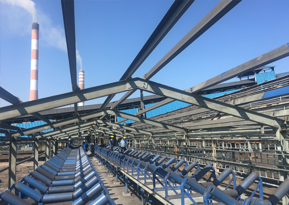 COAL HANDLING CONVEYOR STRUCTURES