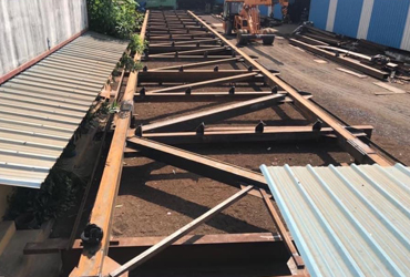 STRUCTURES FOR DOUBLE CONVEYORS 