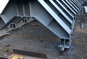 Y-PIECE FOR PIPE CONVEYORS